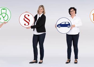 Gruppenportrait Versicherungsmakler